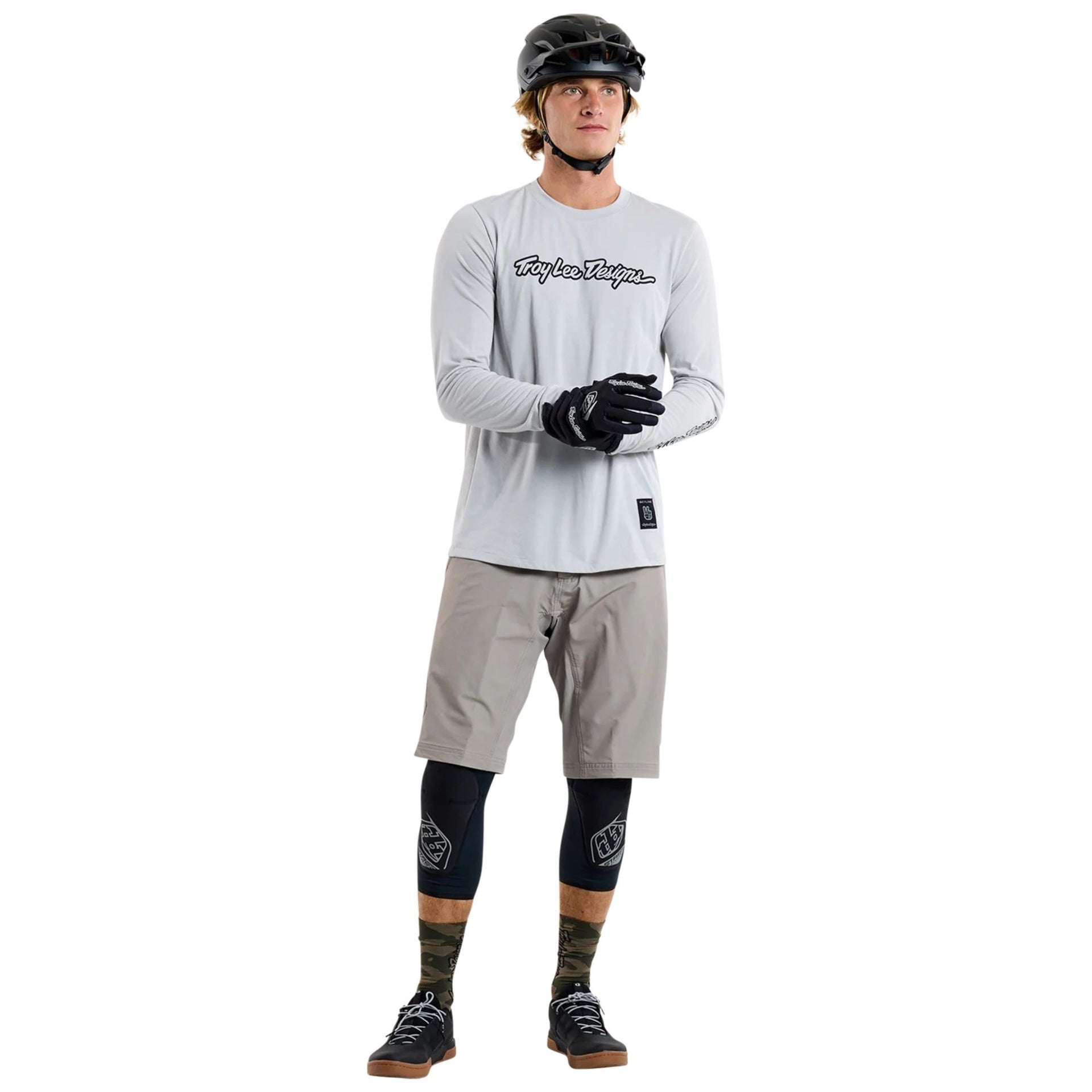 Camiseta Manga Larga Troy Lee Designs Skyline Signature Mist